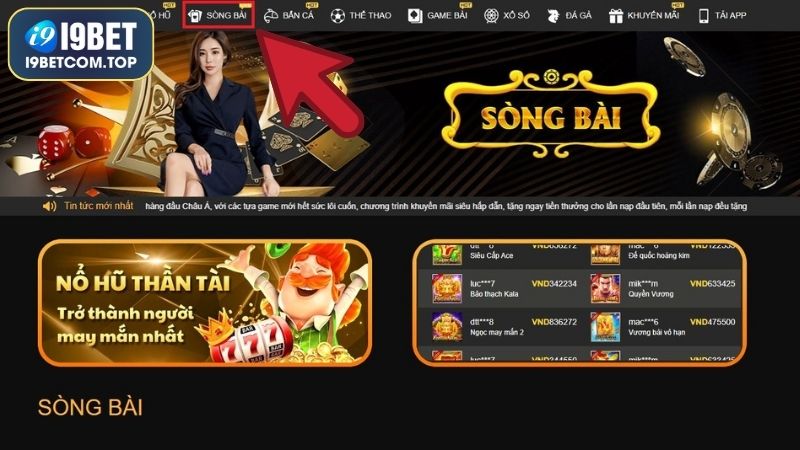 Cách thức tham gia đặt cược tại sảnh Sòng bài I9BET dễ dàng