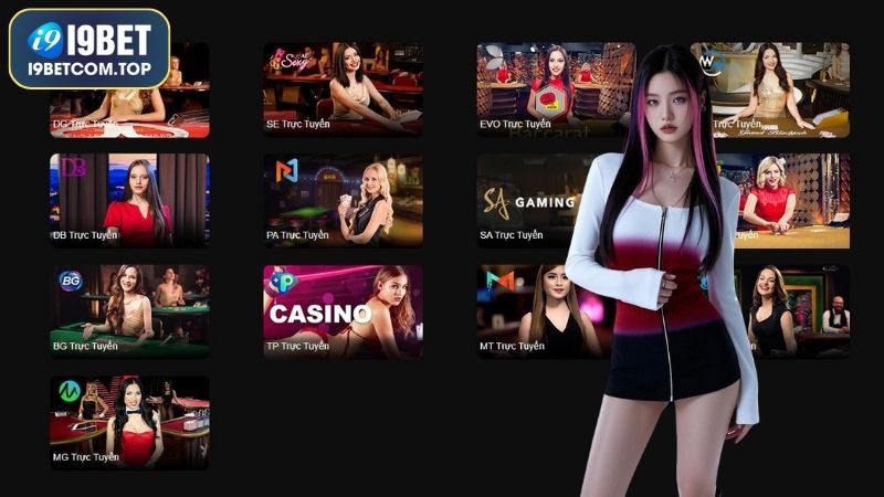 Những nhà phát hành sảnh Sòng bài uy tín đang hợp tác cùng I9BET