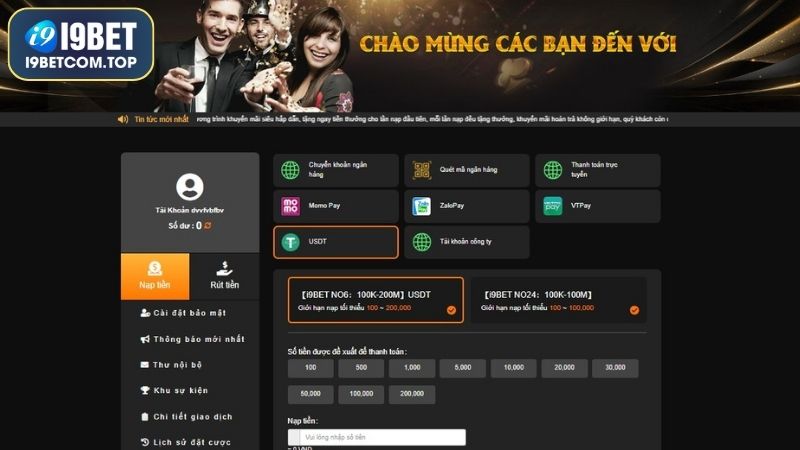 Quy tắc về giao dịch tại nhà cái